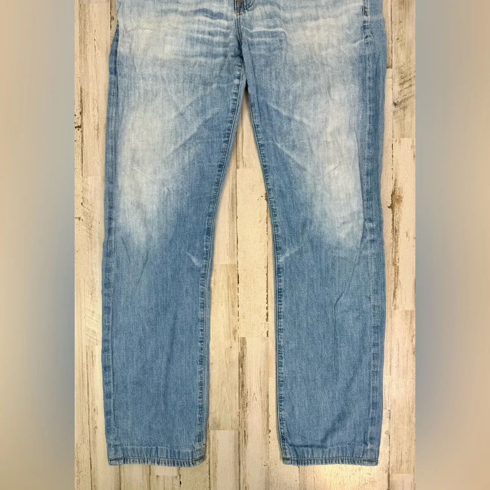 AG Adriano Goldschmied The Graduate Jeans Mens 34x32 Blue Tailored Leg Denim - Picture 4 of 12